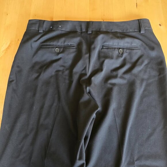 Express Design Studio Editor Dress Pants Black Size 10R Flare - Picture 3 of 5